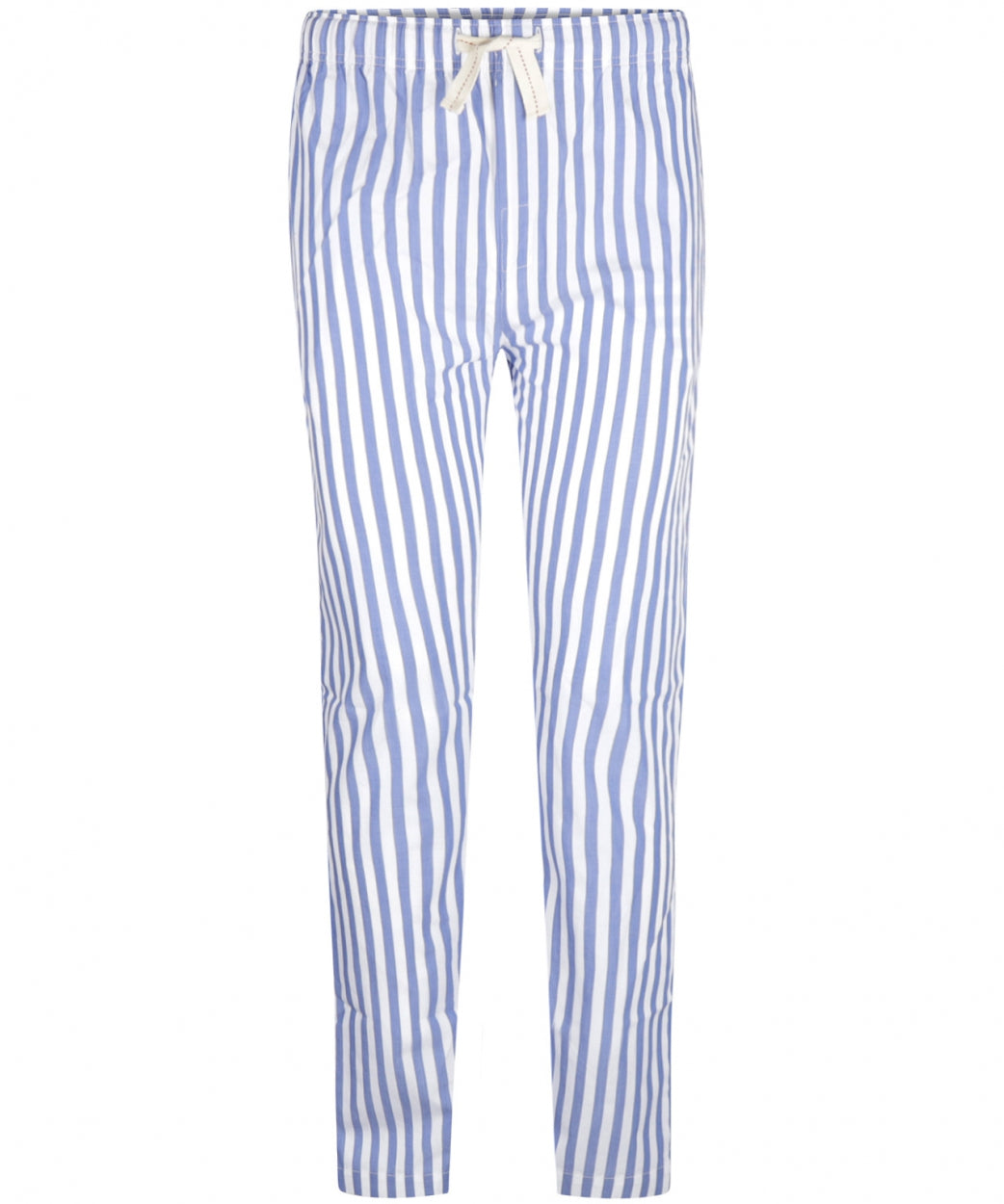 Lange Baumwollpyjamahose | Blau
