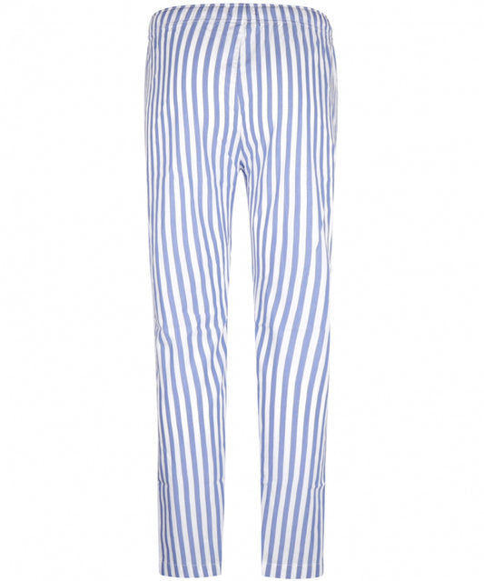 Lange Baumwollpyjamahose | Blau
