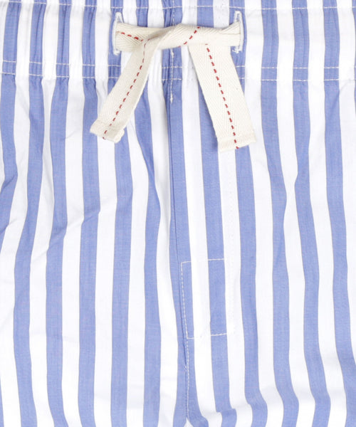 Long cotton pajama pants | Blue