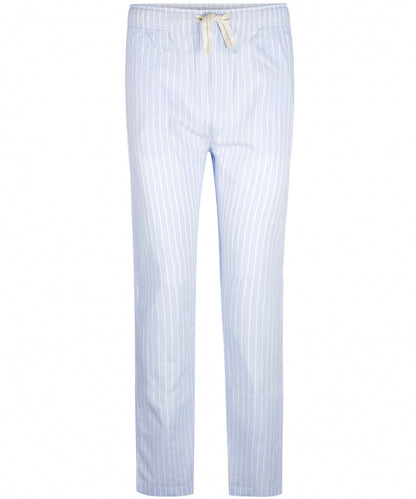 Lange Baumwollpyjamahose | Blau