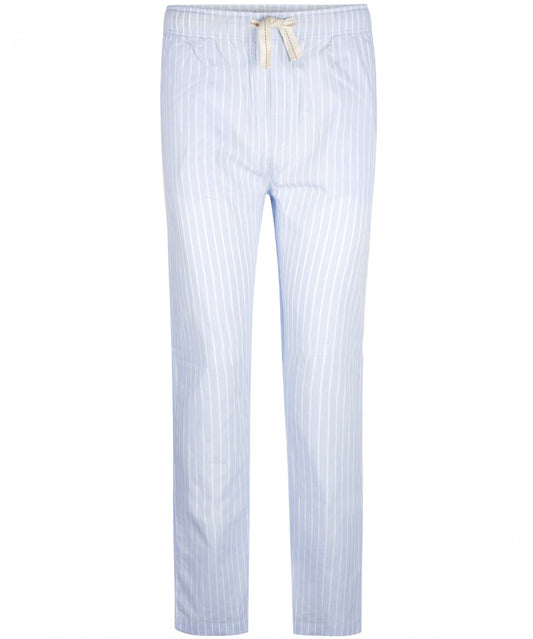 Lange Baumwollpyjamahose | Blau