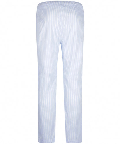Lange Baumwollpyjamahose | Blau