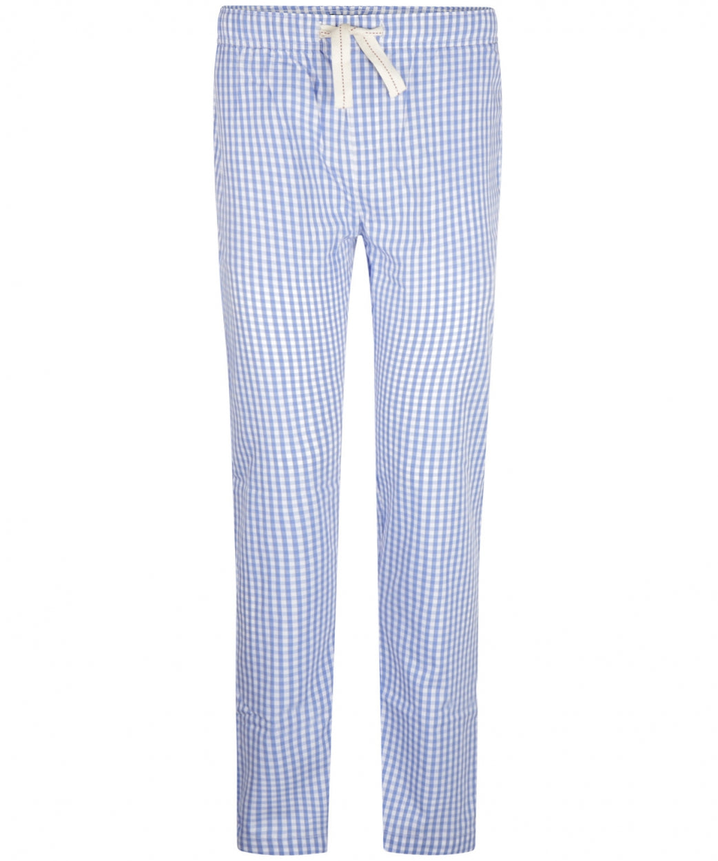 Lange Baumwollpyjamahose | Blau