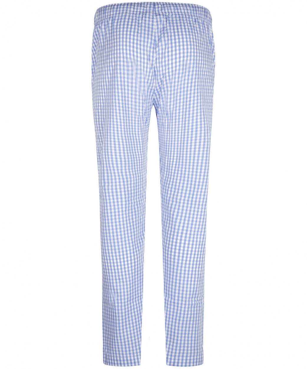 Lange Baumwollpyjamahose | Blau