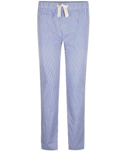 Lange Baumwollpyjamahose | Blau