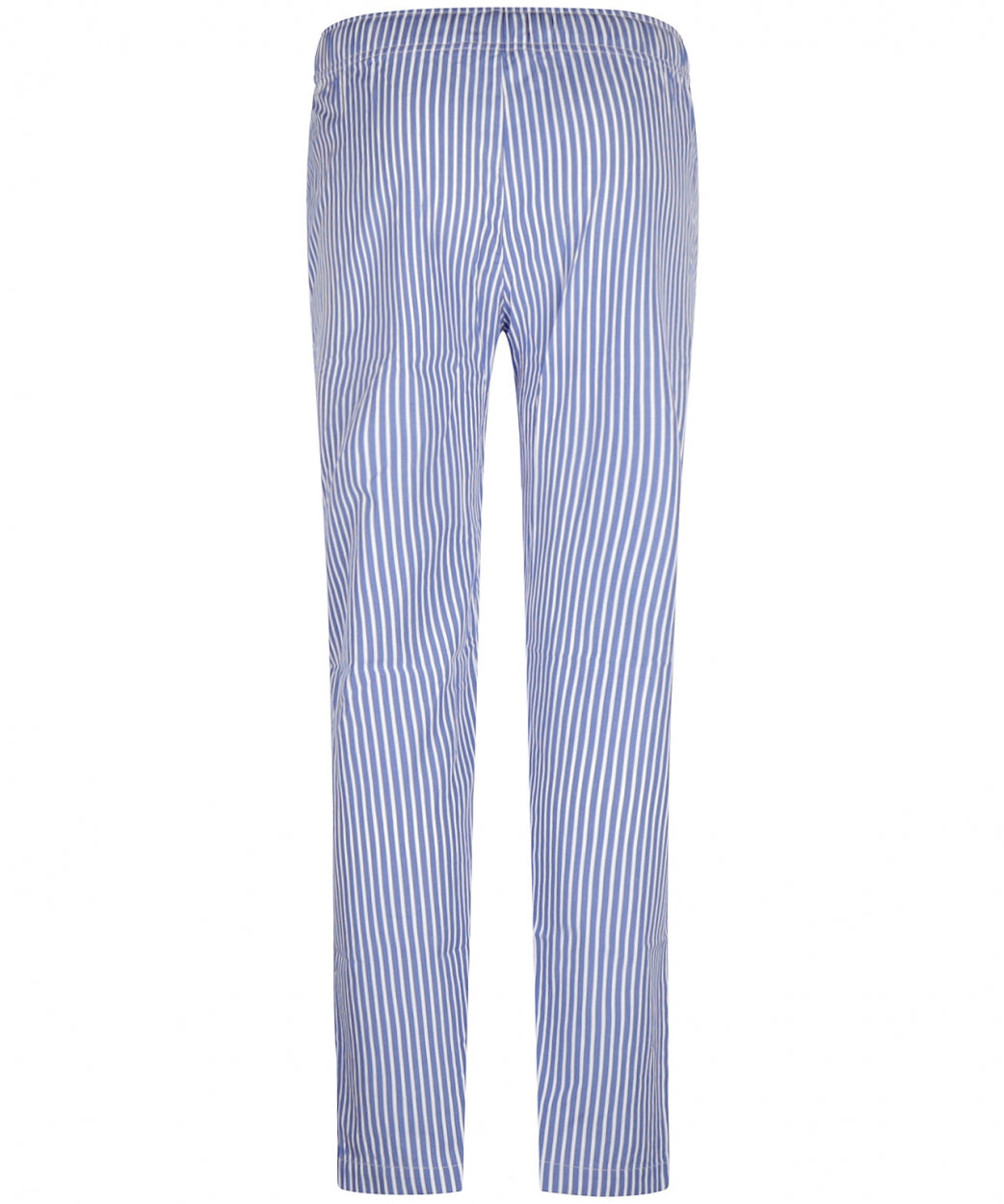 Long cotton pajama pants | Blue
