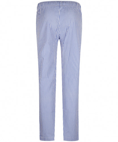 Long cotton pajama pants | Blue