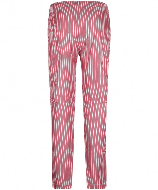 Lange Baumwollpyjamahose | Rot