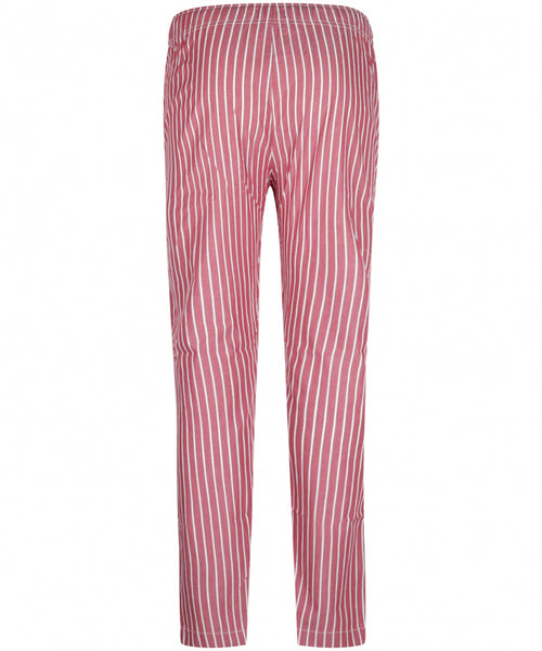 Long cotton pajama pants | Red