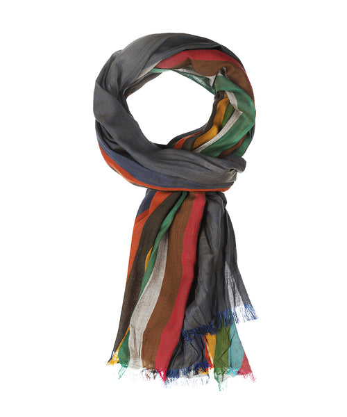 Streep Sjaal | Blauw