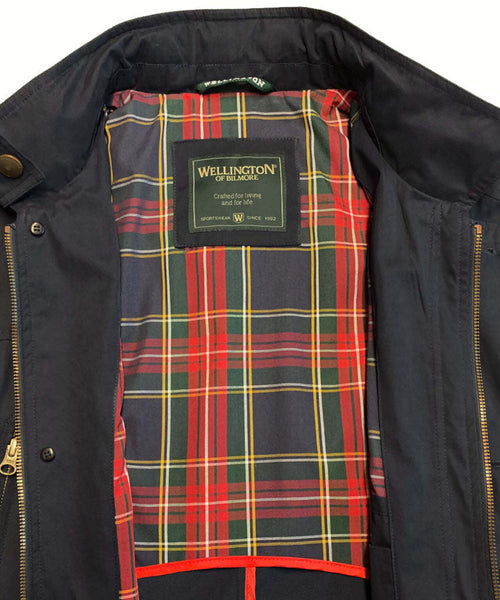 Renfield Mid-length Coat | Navy Blue