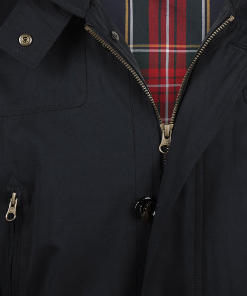 Renfield Mid-length Coat | Navy Blue