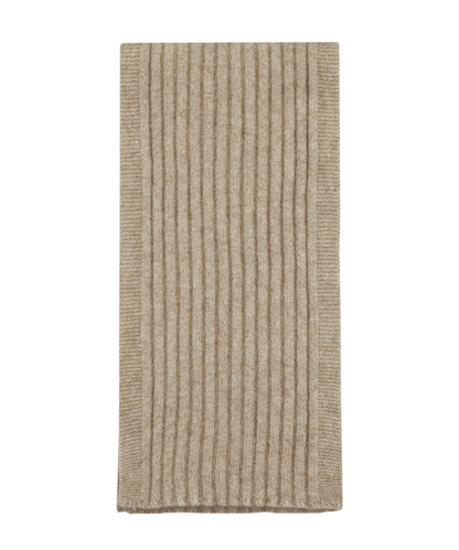 Rib Scarf 165X16 | Beige