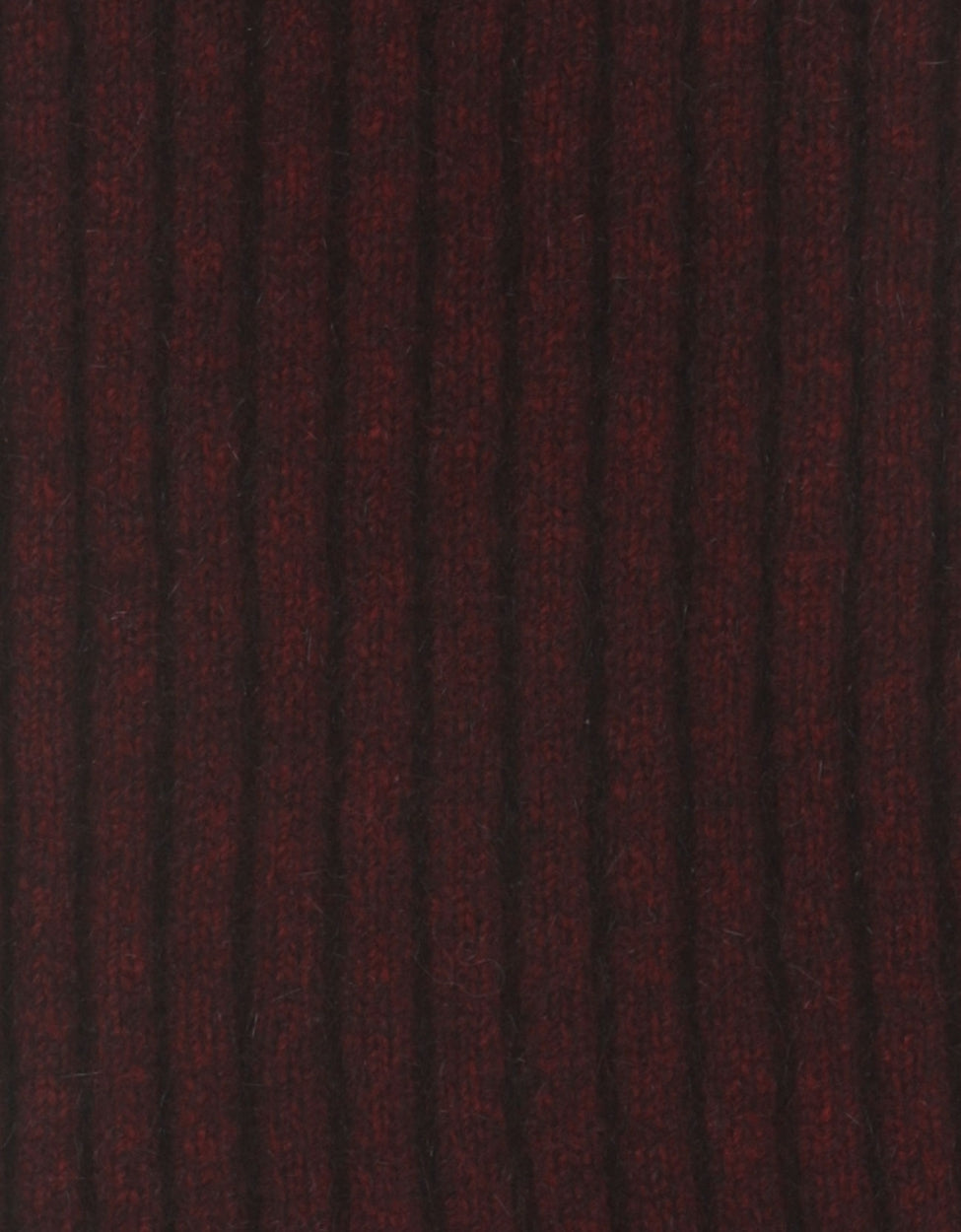 Rib Scarf 165X16 | Donkerrood