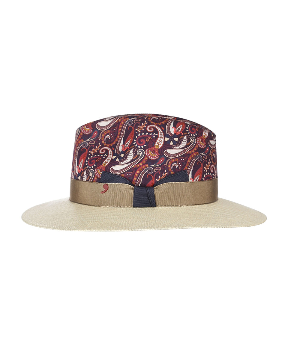 Panama Indiana | Bordeaux Paisley