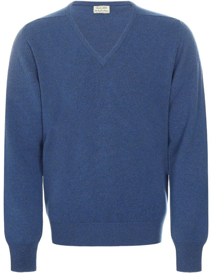 Pullover mit V-Ausschnitt aus Lammwolle *Sale* | Hurricane