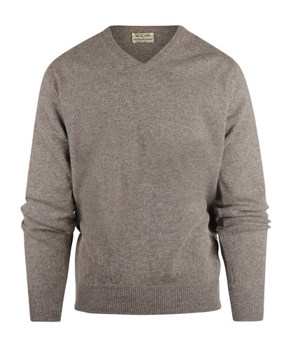 Pullover mit V-Ausschnitt aus Lammwolle *Sale* | Vole