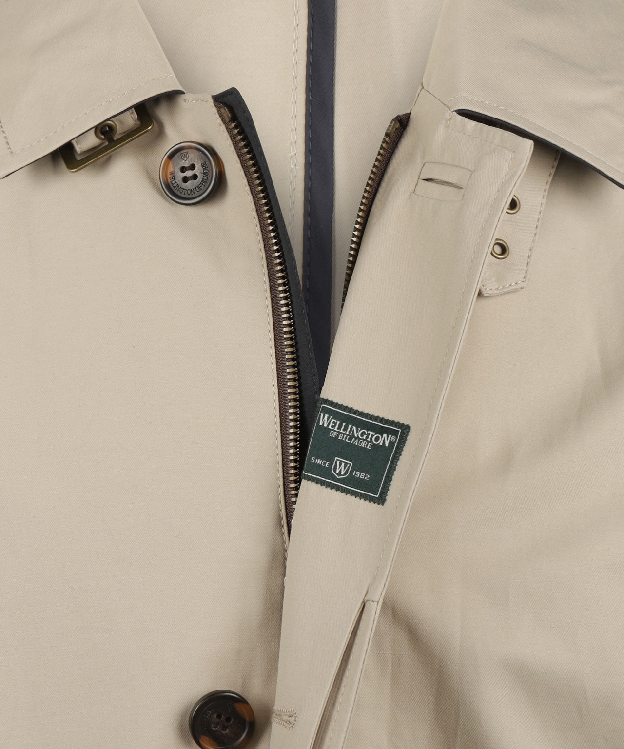 Jas Stirling | Beige/Bruin