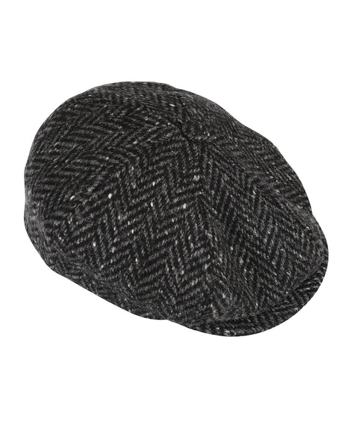 Tweed Balloon Cap | Grey