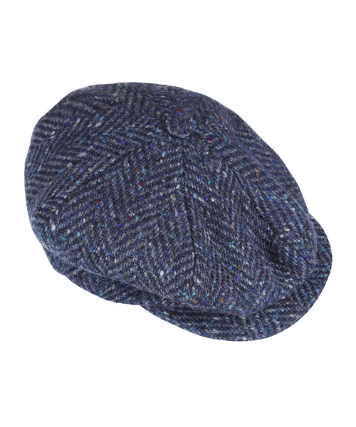 Tweed Balloon Cap | Blue