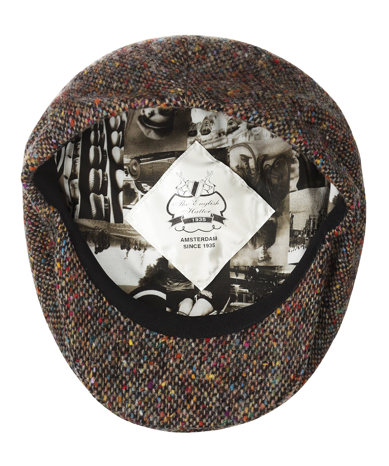 Ballon Tweed Cap | Bruin Multi Tweed