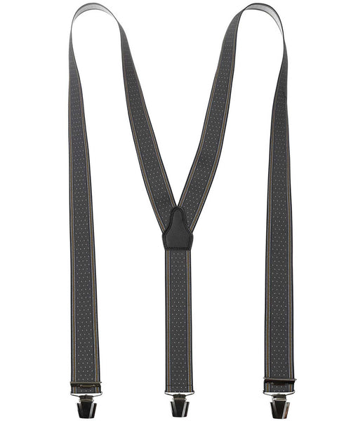 Design suspenders with clips | Black