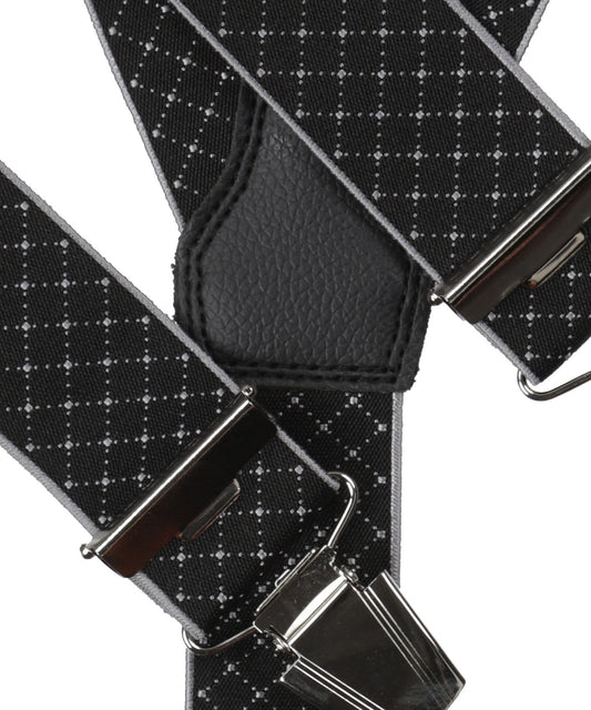 Design suspenders with clips | Grey