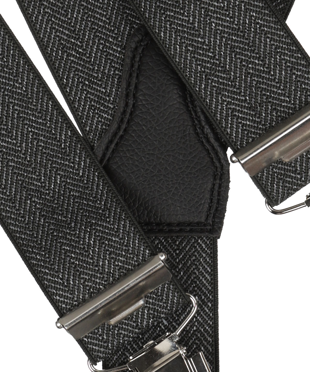 Designer-Hosenträger mit Clips | Grau