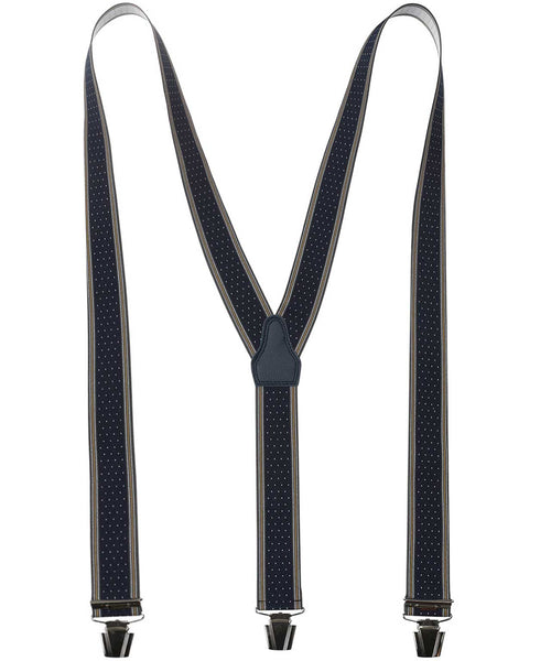 Design suspenders with clips | Blue