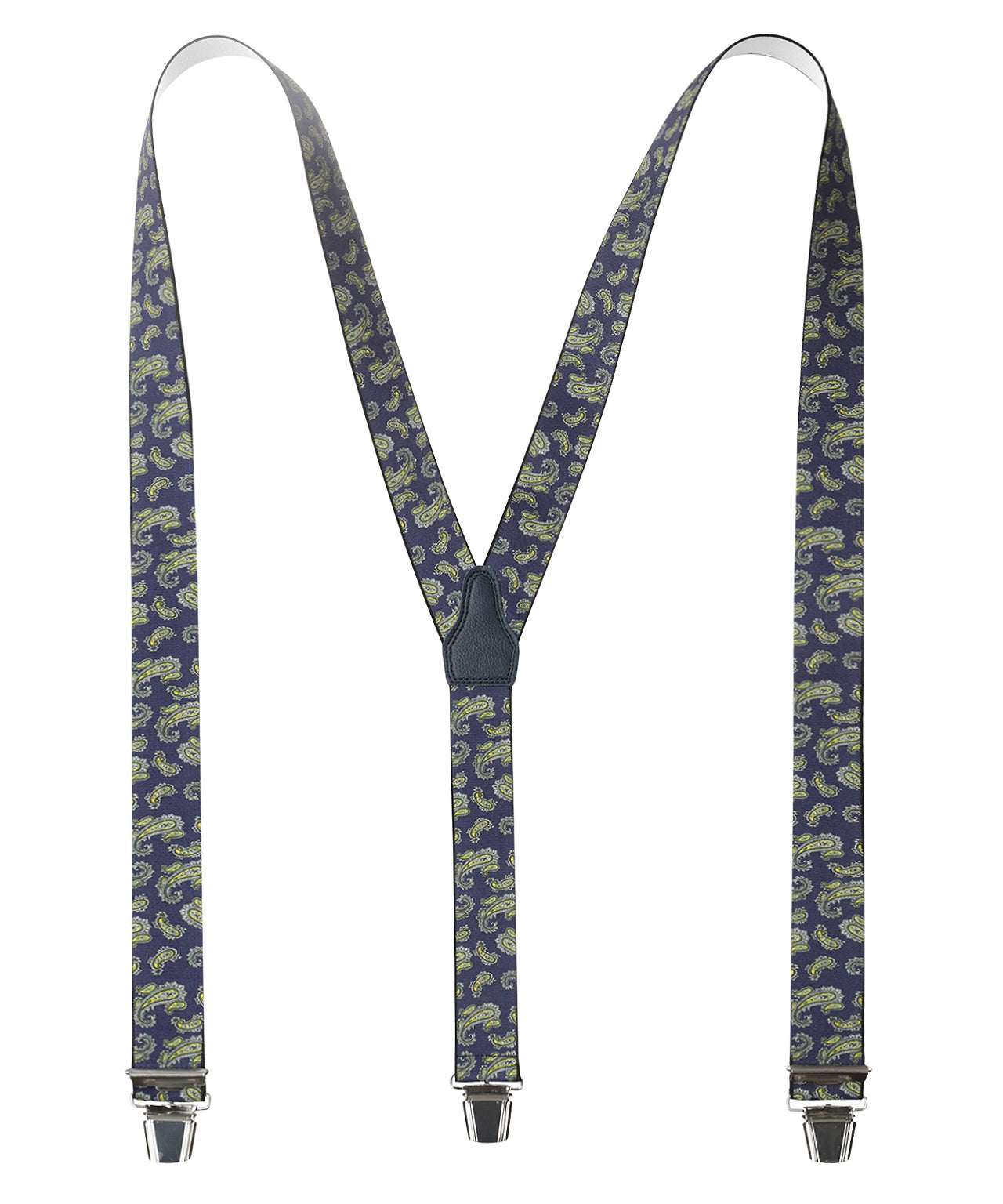 Design suspenders with clips | Blue