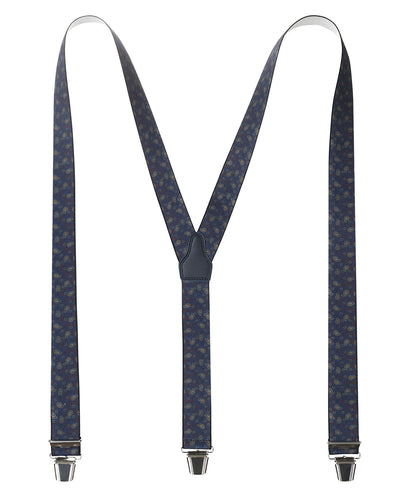 Design suspenders with clips | Blue