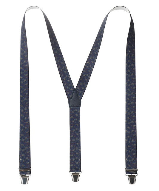 Designer-Hosenträger mit Clips | Blau