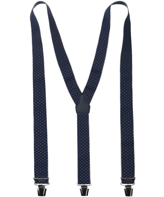 Designer-Hosenträger mit Clips | Blau