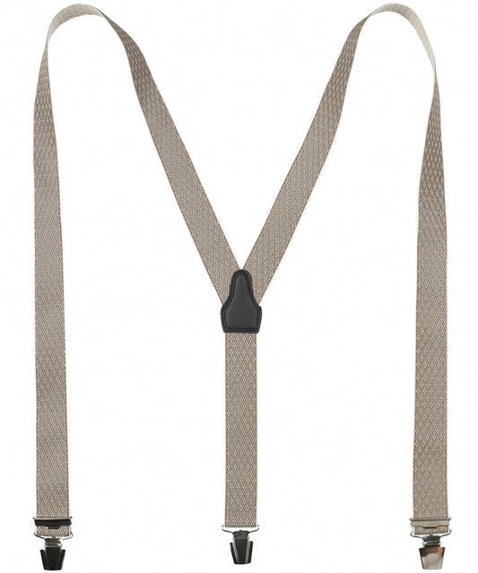 Designer-Hosenträger mit Clips | Braun