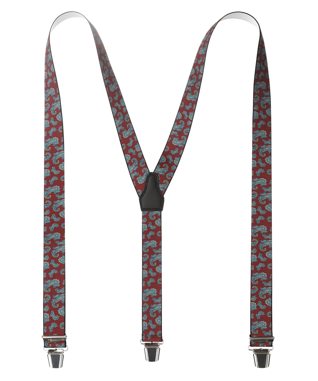Design suspenders with clips | Red