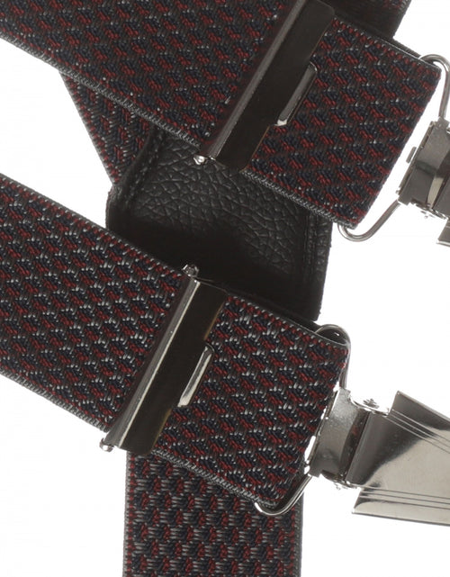 Design suspenders with clips | Red