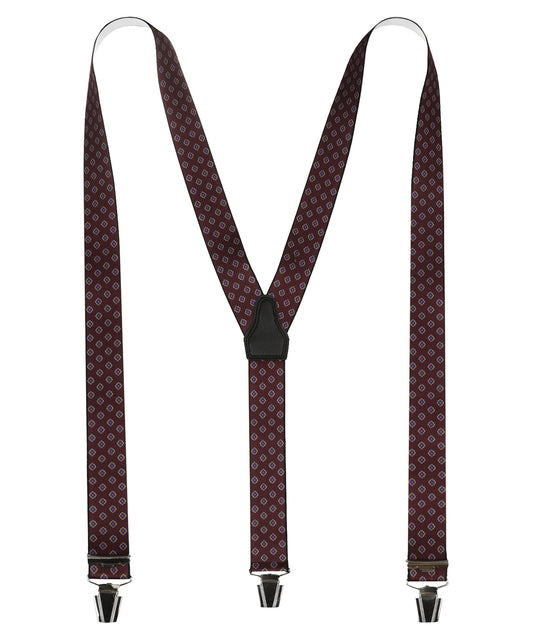Designer-Hosenträger mit Clips | Rot