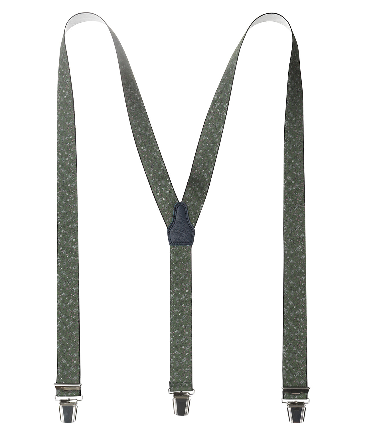 Design suspenders with clips | Green