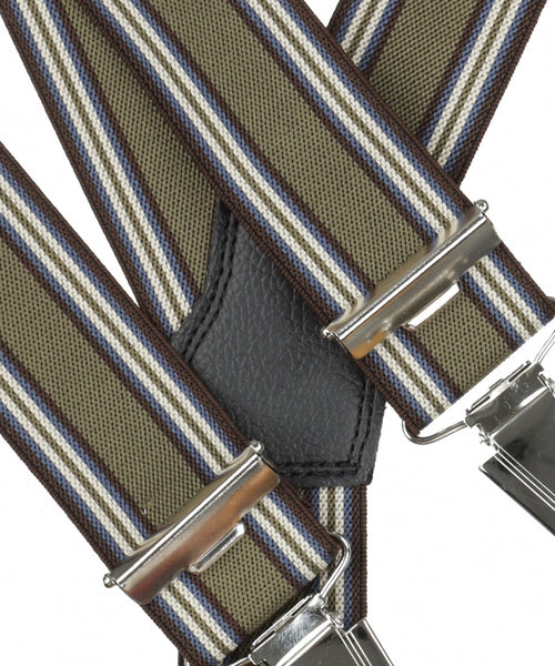 Design suspenders with clips | Green