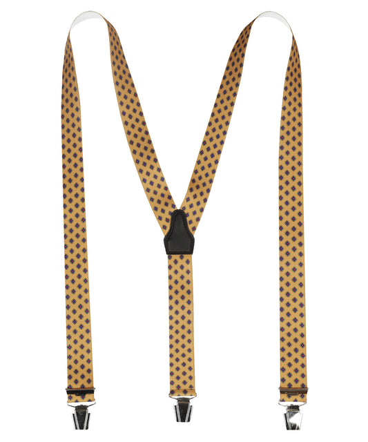Designer-Hosenträger mit Clips | Gelb