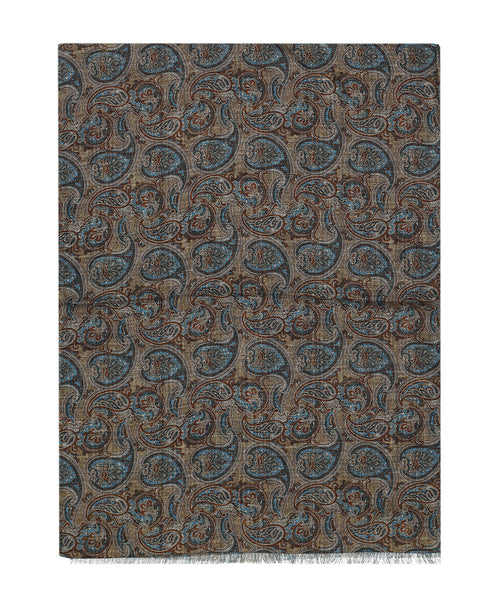 Dunne wollen sjaal | Bruin