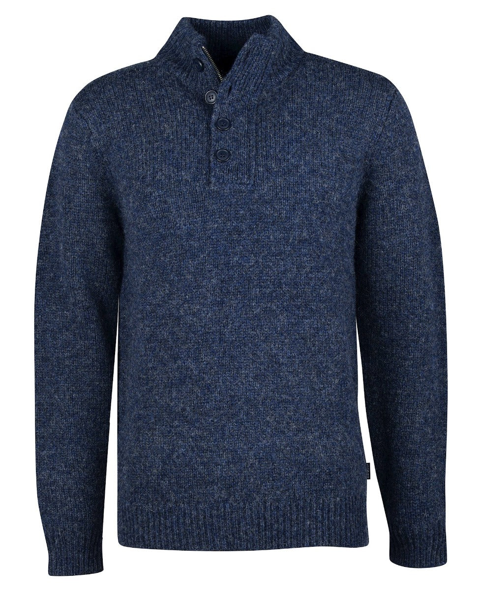Calder Half Zip Pullover | Blau