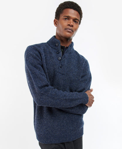 Calder Half Zip Pullover | Blau
