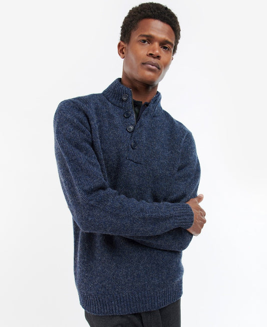 Calder Half Zip Pullover | Blau