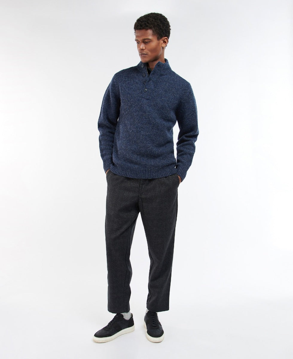 Calder Half Zip Pullover | Blau
