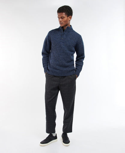 Calder Half Zip Pullover | Blau