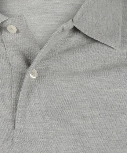Polo pique short sleeve | Grey