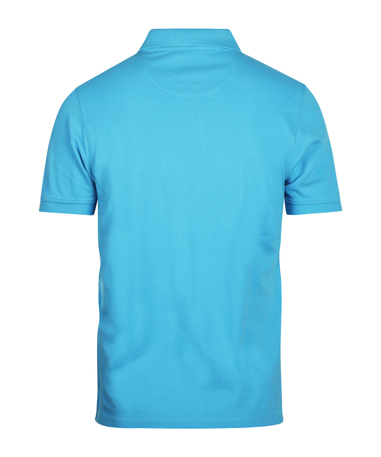 Kurzärmeliges Piqué-Poloshirt | Blau