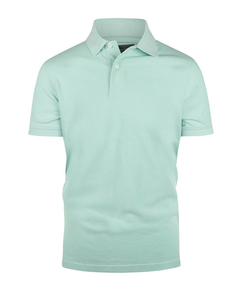 Polo pique short sleeve | Green