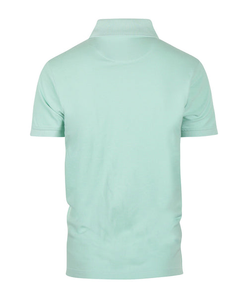 Polo pique short sleeve | Green